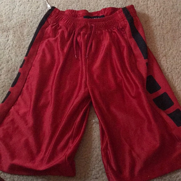 Red and Black BBALL Shorts ❤️. - Picture 1 of 2